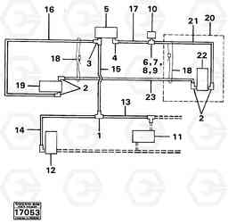 505 Control duming pipe work 99019, 90365 861 861, Volvo Construction Equipment