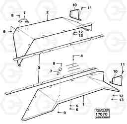 15952 Fenders 616B/646 616B,646 D45, TD45, Volvo Construction Equipment