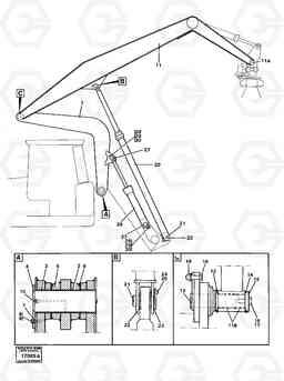 19189 Lifting unit 99365 4600 4600, Volvo Construction Equipment