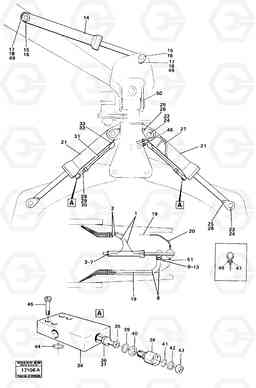 53503 Hydraulic system: Rotator. 4600B 4600B, Volvo Construction Equipment