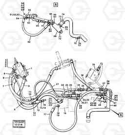 34769 Working hydraulic 99393 Tillv.nr 2224- 4200 4200, Volvo Construction Equipment