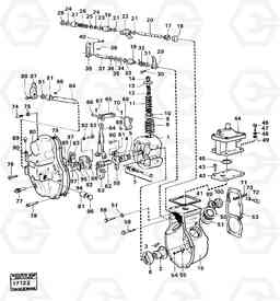 67451 Centrifugal governor 861 861, Volvo Construction Equipment