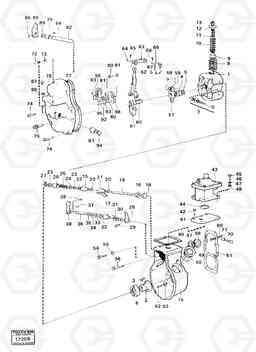 71674 Centrifugal governor 99297, 99299 4400 4400, Volvo Construction Equipment