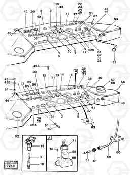 57371 Instruments and instrument panel 4500 4500, Volvo Construction Equipment