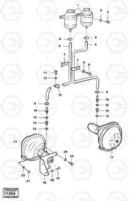 75964 Oil tank tillv.nr 1722- 4500 4500, Volvo Construction Equipment