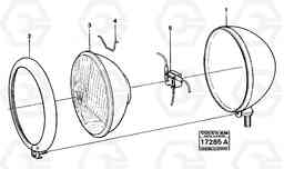 20591 Headlamp 4200B 4200B, Volvo Construction Equipment