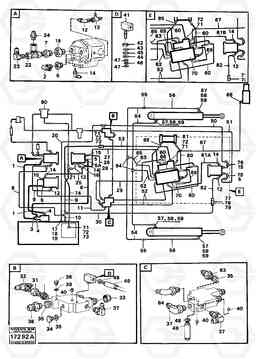 98737 Pipes, hoses and joints. 5350B Volvo BM 5350B SER NO 2229 - 3999, Volvo Construction Equipment