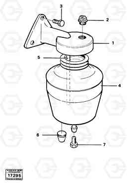 40118 Anti-freeze tank prod nr 37004 Tillv Nr 1800- 5350 5350, Volvo Construction Equipment