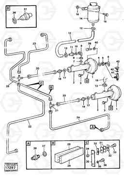 73905 Hydraulic brake-system tractor 5350B Volvo BM 5350B SER NO 2229 - 3999, Volvo Construction Equipment