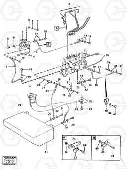 25770 Fuel system mo 59883- 4300 4300, Volvo Construction Equipment