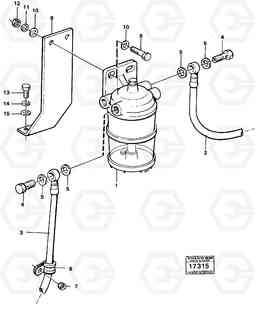 18924 Slurry separator with fitting parts Mo 59883- 4300 4300, Volvo Construction Equipment