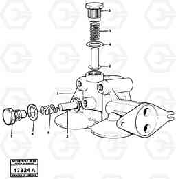 2858 Filter housing L160 VOLVO BM L160, Volvo Construction Equipment