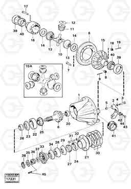 18500 Final gear 5350 5350, Volvo Construction Equipment