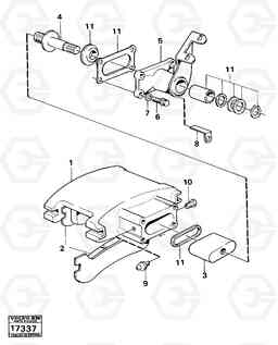 11672 Disc brake 6x6 861 861, Volvo Construction Equipment