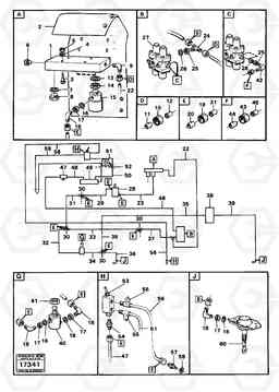 88772 Comp.air controls tillv nr 1800- 5350 5350, Volvo Construction Equipment