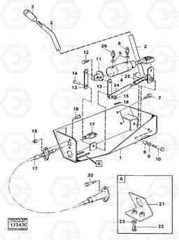 805 Tipping control. 5350B Volvo BM 5350B SER NO 2229 - 3999, Volvo Construction Equipment