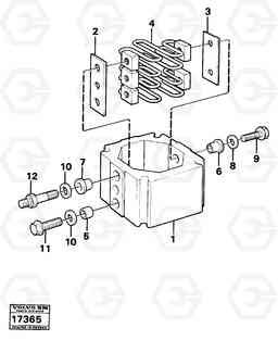 12604 Starting heater 98981 861 861, Volvo Construction Equipment