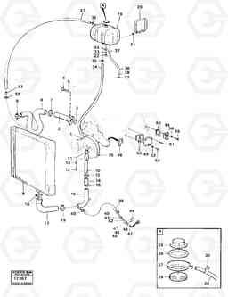 77686 Cooling system tillv nr 2056- 4500 4500, Volvo Construction Equipment