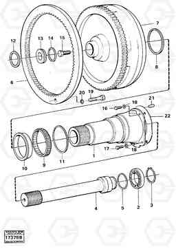33613 Torque converter tillv nr 2601- Ht 130 4500 4500, Volvo Construction Equipment