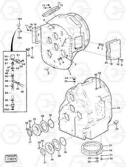 67546 Differential housing 4500 4500, Volvo Construction Equipment