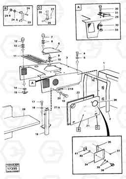 16118 Engine plates tillv nr 2938- 4200 4200, Volvo Construction Equipment