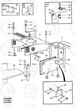 16118 Engine plates tillv nr 2938- 4200 4200, Volvo Construction Equipment