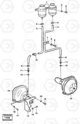 68440 Oil tank tillv nr 4526- 4400 4400, Volvo Construction Equipment