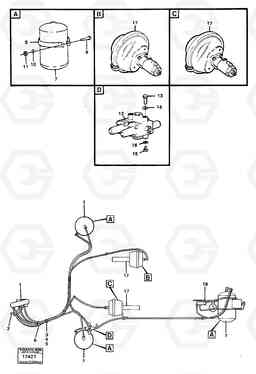 31961 Pneumatic system components Tillv No 4526- 4400 4400, Volvo Construction Equipment