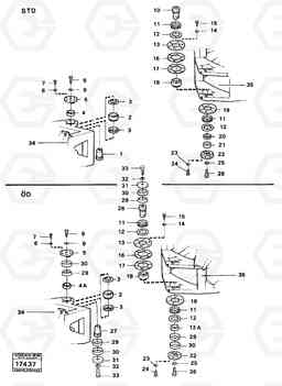 729 Frame link 4200 4200, Volvo Construction Equipment