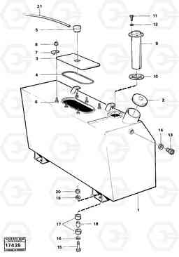 66351 Fuel tank tillv nr 59472- 861 861, Volvo Construction Equipment