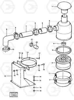 28893 Oil-bath filter 99766 4300 4300, Volvo Construction Equipment