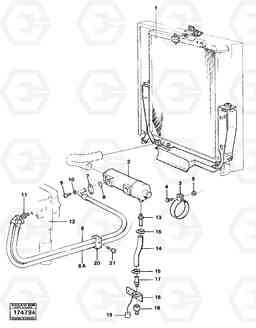 83353 Oil cooler 4200B 4200B, Volvo Construction Equipment