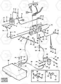 26377 Fuel system 4200B 4200B, Volvo Construction Equipment