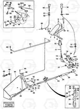73170 Regulator control L50 L50 S/N -6400/-60300 USA, Volvo Construction Equipment