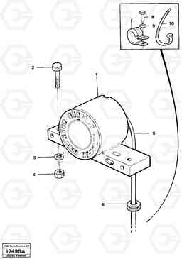 17735 Reverse-motion alarm. (usa) L160 VOLVO BM L160, Volvo Construction Equipment