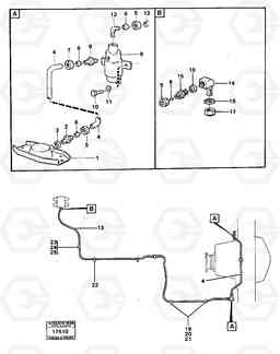 16320 Differential lock 4300B 4300B, Volvo Construction Equipment