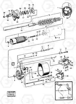 16319 Starter motor 4600B 4600B, Volvo Construction Equipment