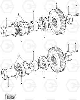 15972 Pump drive L70 L70 S/N -7400/ -60500 USA, Volvo Construction Equipment