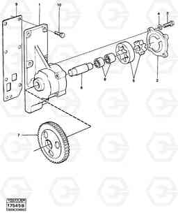 12689 Charging-oil pump L70 L70 S/N -7400/ -60500 USA, Volvo Construction Equipment