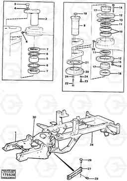 23628 Frame. L50 L50 S/N -6400/-60300 USA, Volvo Construction Equipment