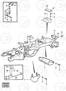 31623 Protecting plates and charging weights. 4200B 4200B, Volvo Construction Equipment