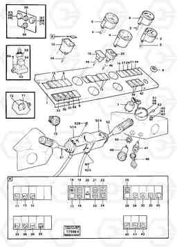 62087 Instrument panel 4200B 4200B, Volvo Construction Equipment