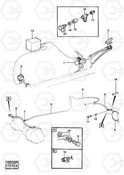 98509 Brake system 4200B 4200B, Volvo Construction Equipment