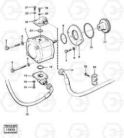 22331 Pump with fitting parts 4200B 4200B, Volvo Construction Equipment