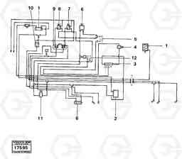 14813 Comp. air controls 5350B Volvo BM 5350B SER NO 2229 - 3999, Volvo Construction Equipment