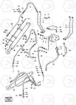 37565 Hydraulic system, loading unit. 4200B 4200B, Volvo Construction Equipment