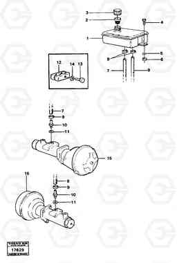 74493 Oil tank 4300B 4300B, Volvo Construction Equipment