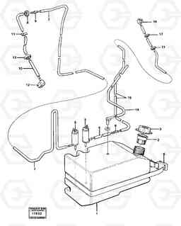 1223 Windscreen washer. 4300B 4300B, Volvo Construction Equipment