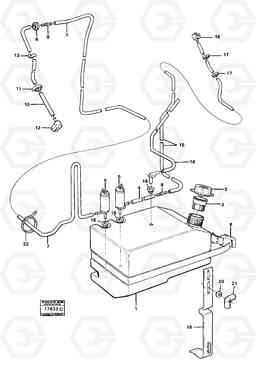 40426 Windshield washer L30 L30, Volvo Construction Equipment