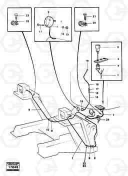 4760 Electrical system, front. 4200B 4200B, Volvo Construction Equipment